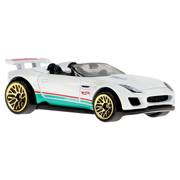 Hot Wheels Tekli Arabalar 15 Jaguar F-Type Project 7 HTC16