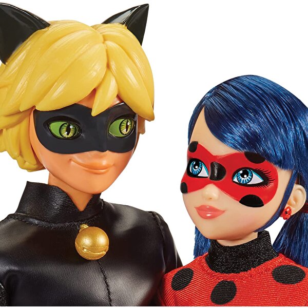 Miraculous Ladybug ve Cat Noir 2'li Paket 26 cm.