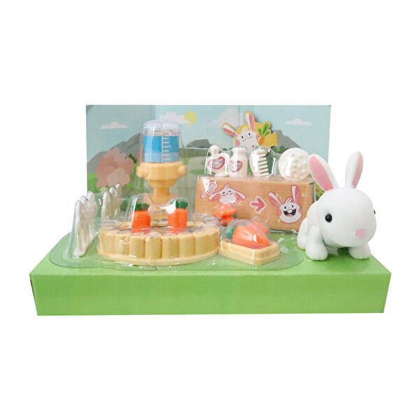 Pet Care Aksesuarlı Oyun Seti Tavşan