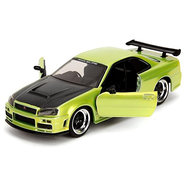 Jada Pi̇nk Sli̇ps 1:32 Ölçekli Araba 2002 Nissan Skyline GT-R (R34)