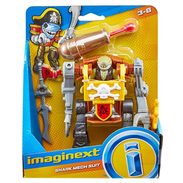 Imaginext Korsan Figürleri Shark Mech Suit DTL97