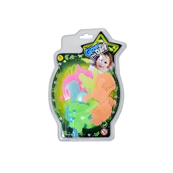 Karanlıkta Parlayan Floresan Duvar Çıkartmaları