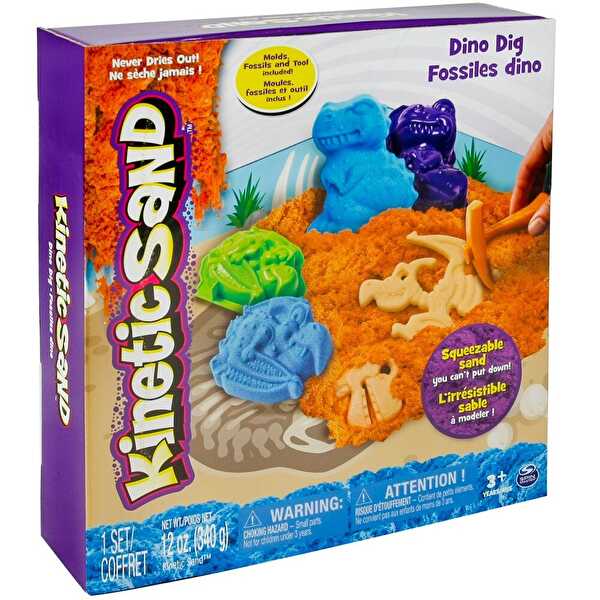 Kinetic Sand Köpek Parkı Ve Dinozor Kazısı Oyun Seti