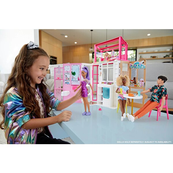 Barbie'nin Taşınabilir Portatif Evi HCD47