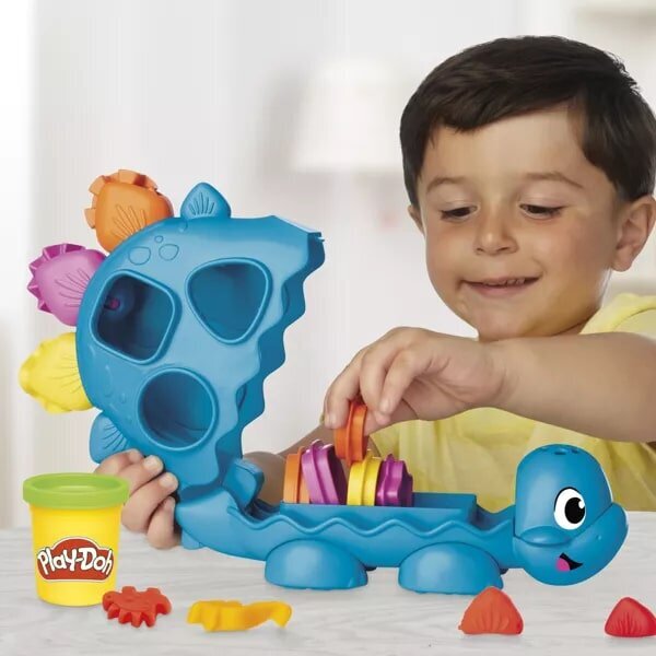 Play Doh Başlangıç Şekiller ve Renkler Dino Oyun Seti G0491