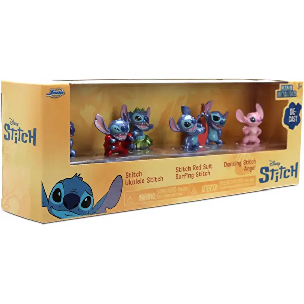 Jada Stitch Nano 6'lı Diorama Figür Paketi