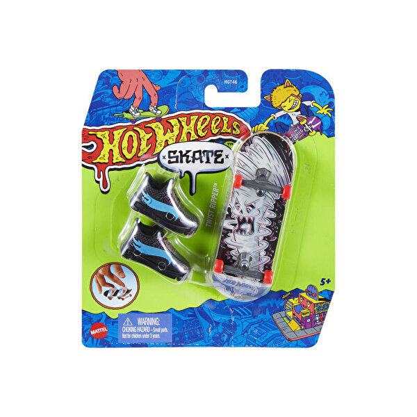 Hot Wheels Skate Parmak Kaykay ve Ayakkabı Paketleri̇ Twist Ripper HNG40
