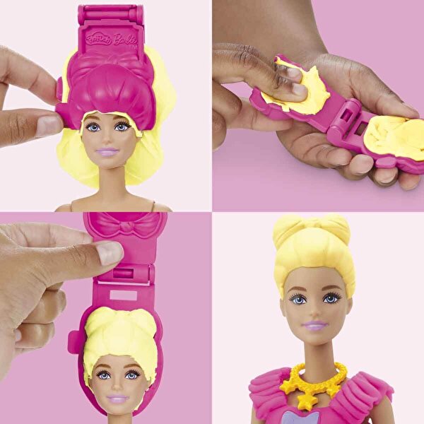 Play Doh Barbie Fırfırlar ve Fiyonklar Oyun Hamuru Seti G1361