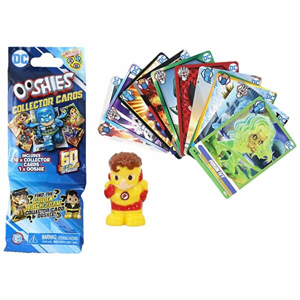 Ooshies DC Figür ve Kartlar Sürpriz Paket 21963