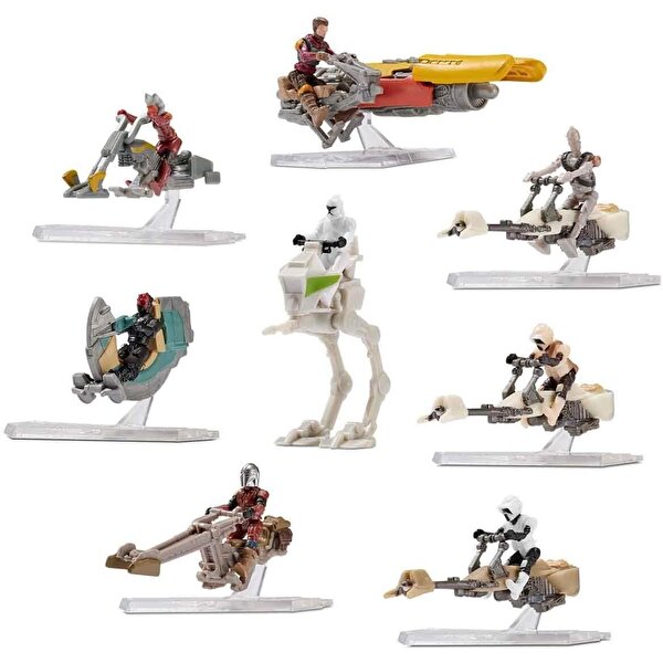 Star Wars Micro Galaxy Squadron Araç ve Mini Sürpriz Figür Paketi S1