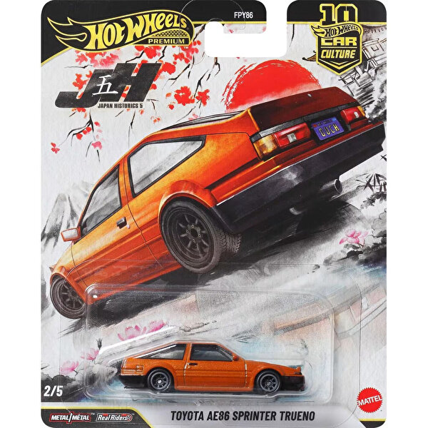 Hot Wheels Car Culture Premium Arabalar Toyota AE86 Sprinter Trueno JKF10