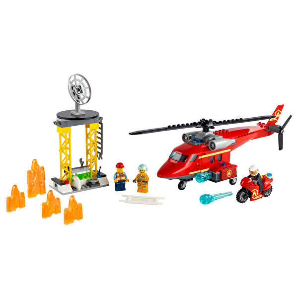 LEGO City İtfaiye Kurtarma Helikopteri 60281