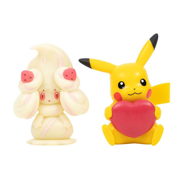 Pokemon Battle 2'li Figür Seti Pikachu ve Alcremie