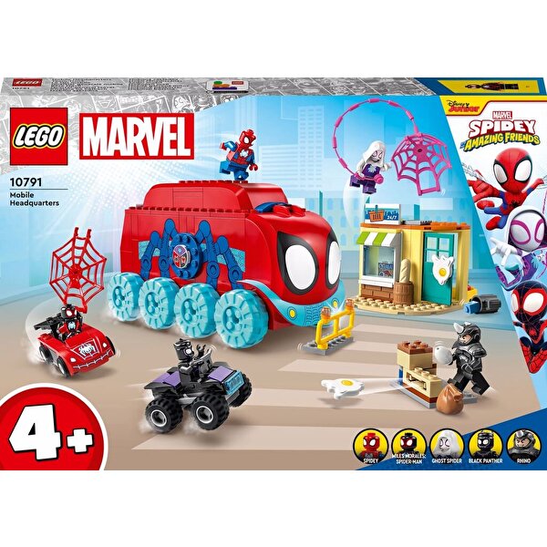 LEGO Spider-Man Spidey Ekibinin Mobil Karargahı 10791