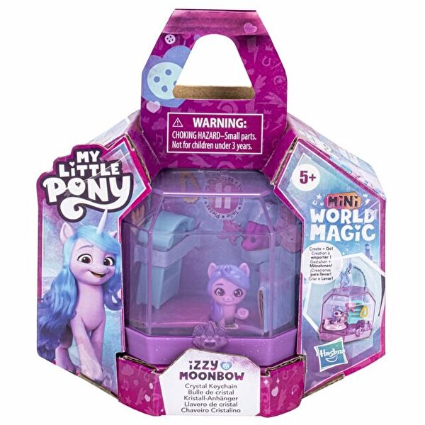 My Little Pony Mini World Magic Figür Anahtarlık Izzy Moonbow F5244
