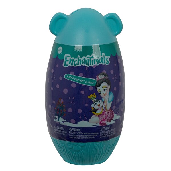 Enchantimals Yumurtadan Çıkan Bebekler Serisi Penguen Hayvanlı Bebek GTM37