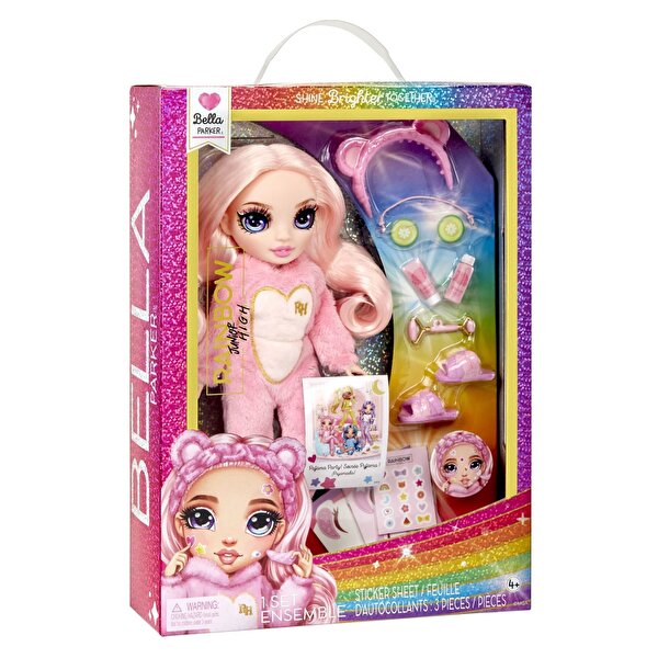 Rainbow High Jr. High Pijama Partisi Bebeği Bella Parker