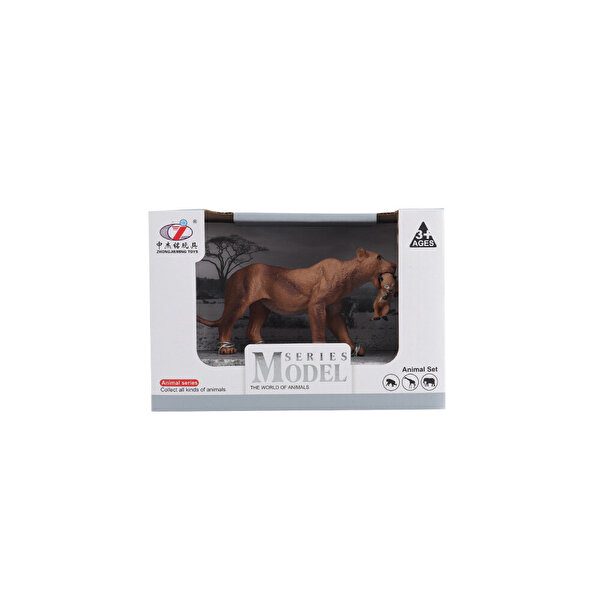 Animal World Aslan ve Yavrusu