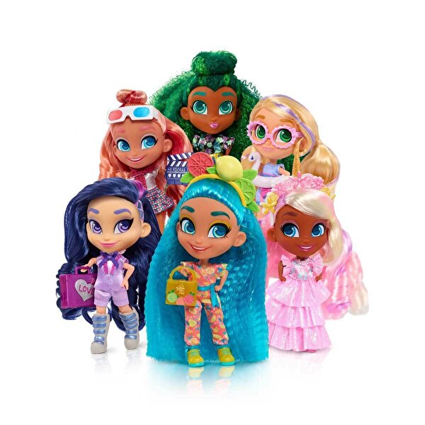 Hairdorables Sürpriz Bebekler S4 Mavi Saçlı