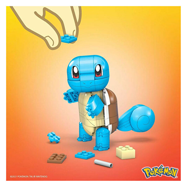 Mega Pokemon Yap ve Oyna Figürler Squirtle GYH00
