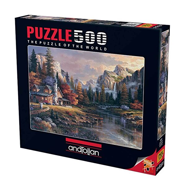 Anatolian Puzzle 500 Parça Vadinin Sonundaki Ev