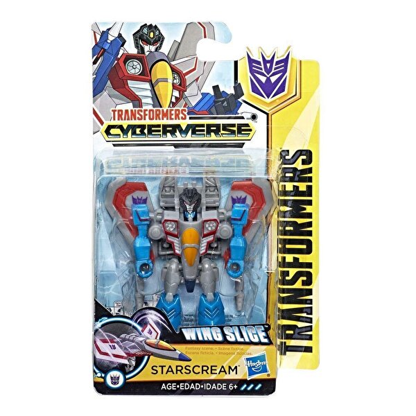 Transformers Cyberverse Küçük Figür Starscream (E1894)