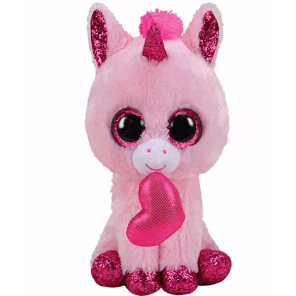 TY Beanie Boos Darling Unicorn Valentine 25 cm.