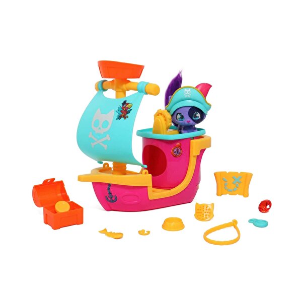 QT Kitties Korsan Gemisi Oyun Seti