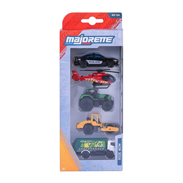 Majorette 5 Parçalı Araba Seti Seri 10