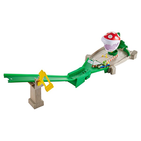 Hot Wheels Mario Kart Çılgın Yaratıklar Oyun Seti Piranha Plant Slide GFY47