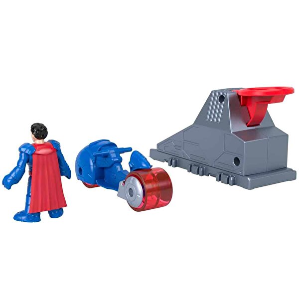 Imaginext DC Super Friends Aksiyon Figürü ve Fırlatma Seti Superman Launcher