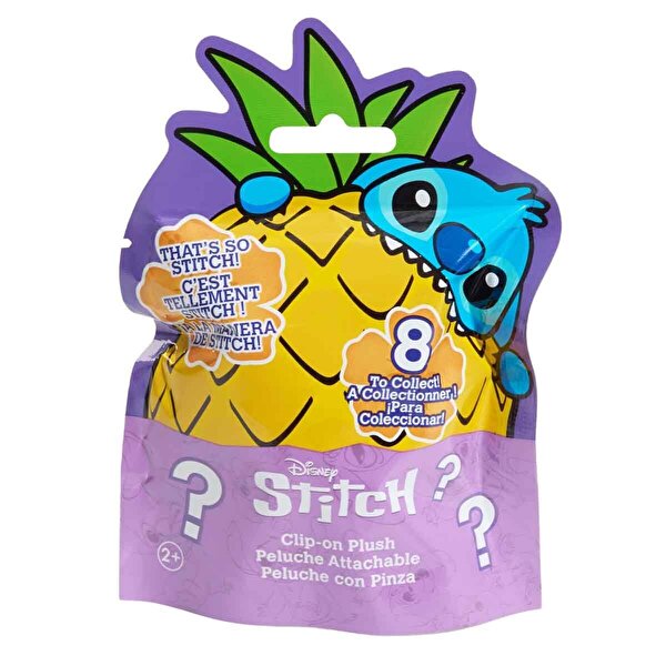Disney Stitch Sürpriz Paket Klipsli Peluş Anahtarlık 11367