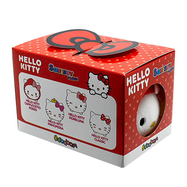 Hello Kitty Squishy Peluş CDU12 Cappuccetto Rosso