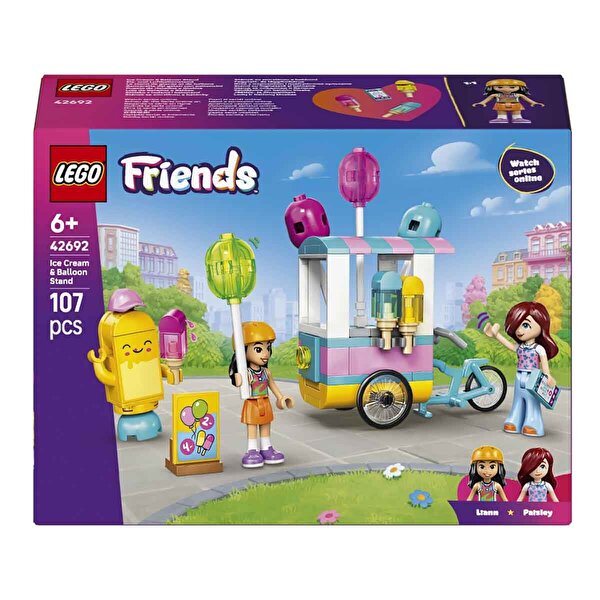 LEGO Friends Dondurma ve Balon Standı 42692