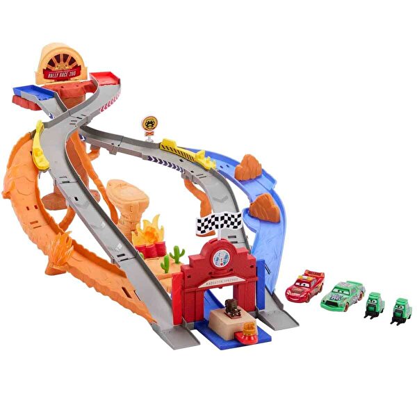 Disney Pixar Cars Radiator Springs Yarış ve Kurtarma Pisti Oyun Seti JFL57