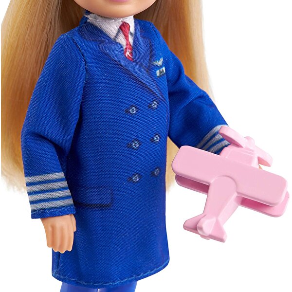 Barbie Chelsea Meslekleri Öğreniyor Bebek Serisi Pilot GTN90