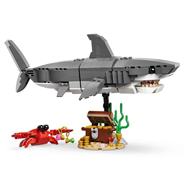 LEGO Creator Acımasız Köpek Balığı ile Hazine Sandığı 31381