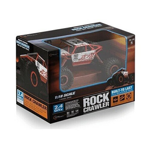 Uzaktan Kumandalı 4x4 Arazi Kaşifi - Kırmızı