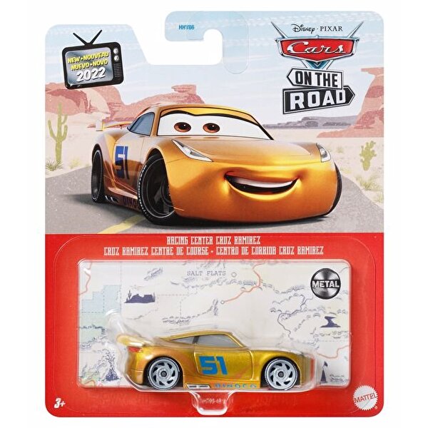 Cars 3 Tekli Karakter Araçlar Racing Center Cruz Ramirez HHT99