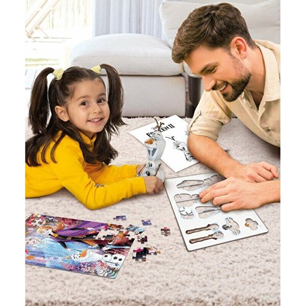 Clementoni 109 Parça Puzzle 3D Model Frozen 2