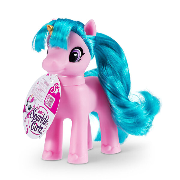Sparkle Girlz Bebek Unicorn 100369 Yeşil Saçlı Pembe Unicorn