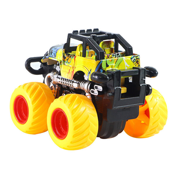 Dev Sarı Tekerli Minik Araç
