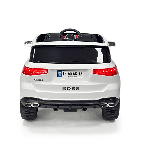 Akar Boss 12 Volt GT Beyaz Uzaktan Kumandalı Araba