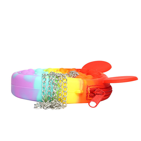 Gökkuşağı Pop It Çanta 12.5 cm.