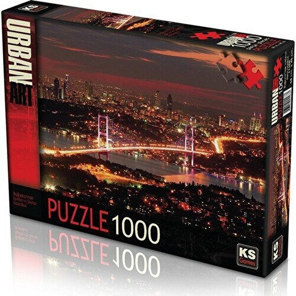 Ks Puzzle 1000 Parça Boğaziçi'nde Işıkların Dansı