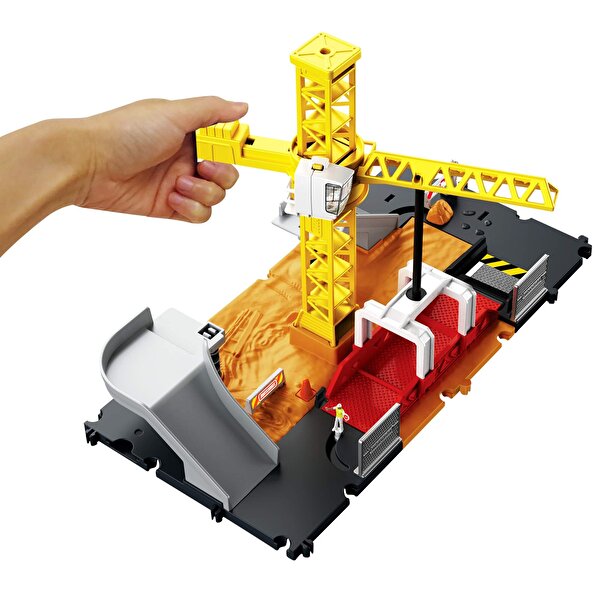 Matchbox Aksiyon Sürücüleri İnşaat Alanı Oyun Seti HDL33