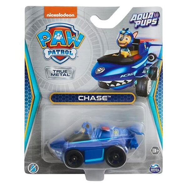 Paw Patrol Die cast Araçlar (Mighty Pups) Aqua Pups Chase