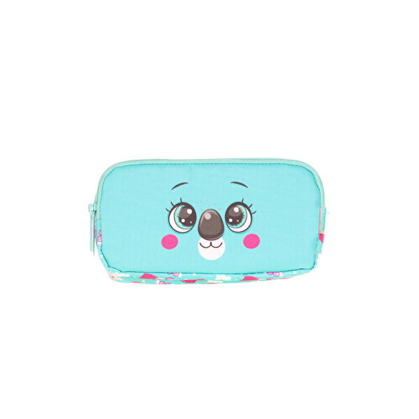 Kaukko Kids 3 Bölmeli Cute Face Koala Kalem Çantası