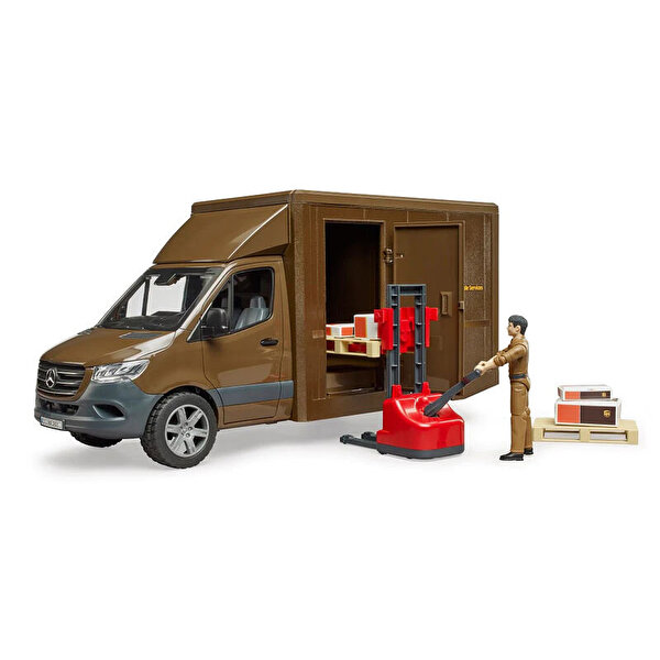 Bruder Mercedes Benz Sprinter Ups Kargo Aracı ve Transpalet