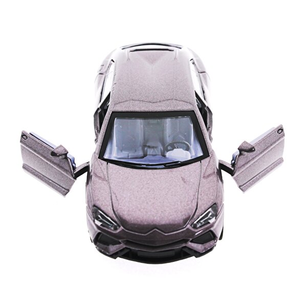 Diecast Sesli Işıklı Arabalar - Gri Citroen